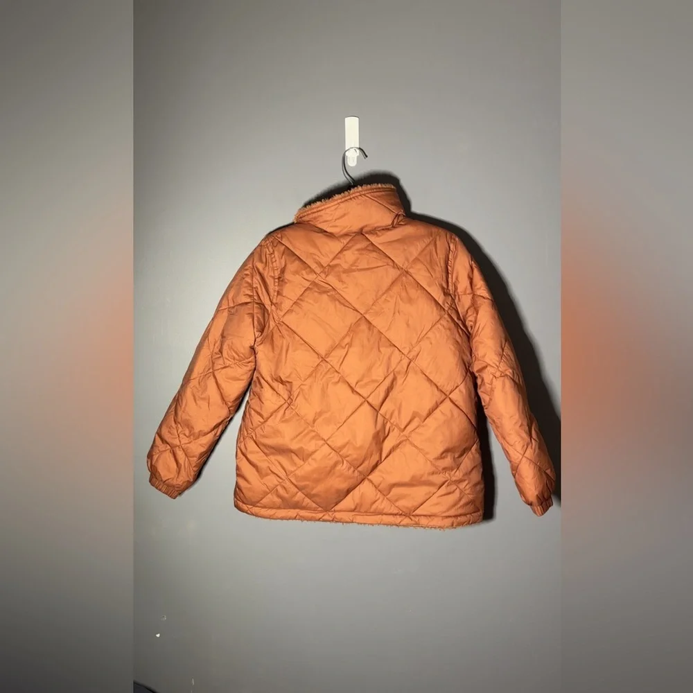 Madewell Reversible Sherpa Puffer Jacket Womens Size XS - Picture 3 of 6